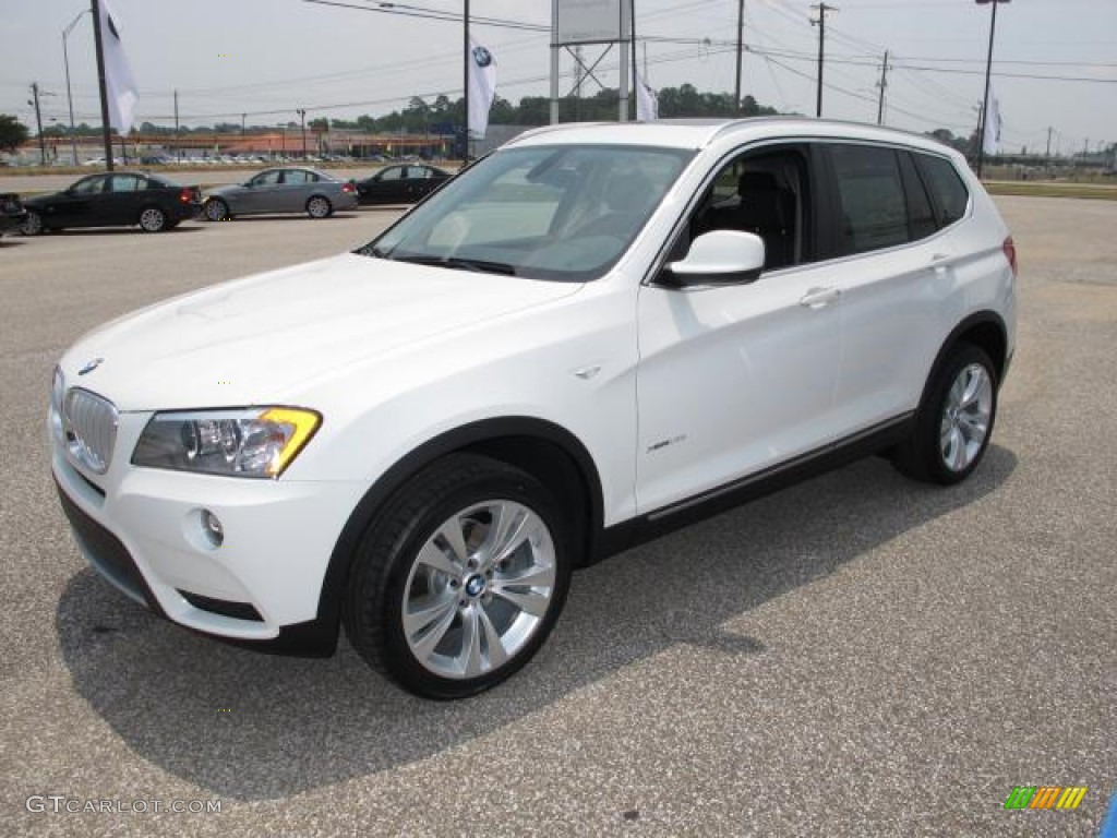 Alpine White 2011 BMW X3 xDrive 35i Exterior Photo #50621790