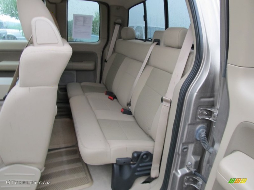 2006 F150 XLT SuperCab 4x4 - Arizona Beige Metallic / Tan photo #14