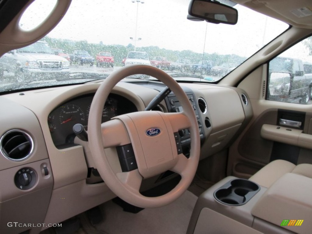 2006 F150 XLT SuperCab 4x4 - Arizona Beige Metallic / Tan photo #16