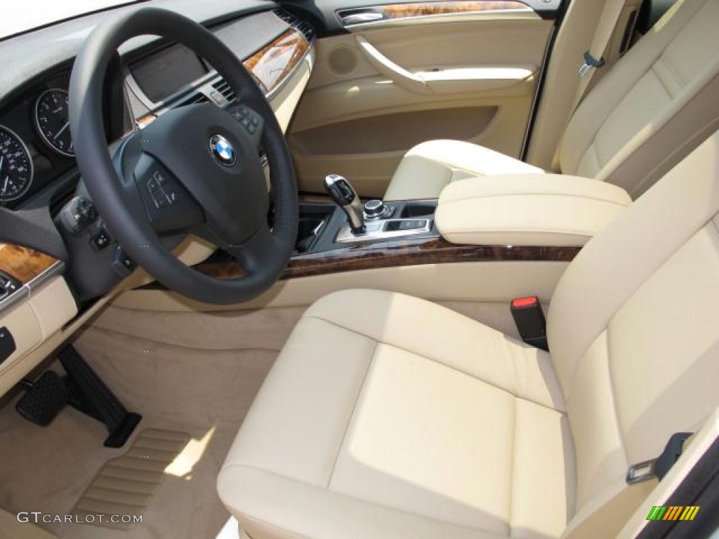 Sand Beige Interior 2012 BMW X5 xDrive35i Premium Photo #50622207