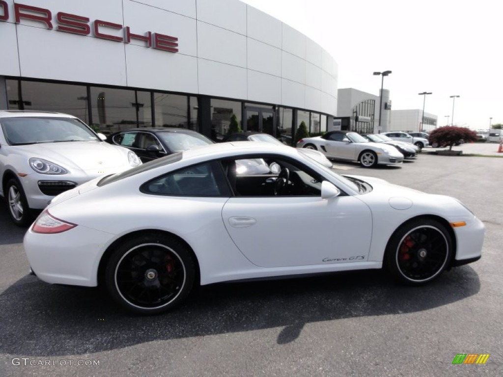 2012 911 Carrera GTS Coupe - Carrara White / Black Leather w/Alcantara photo #6