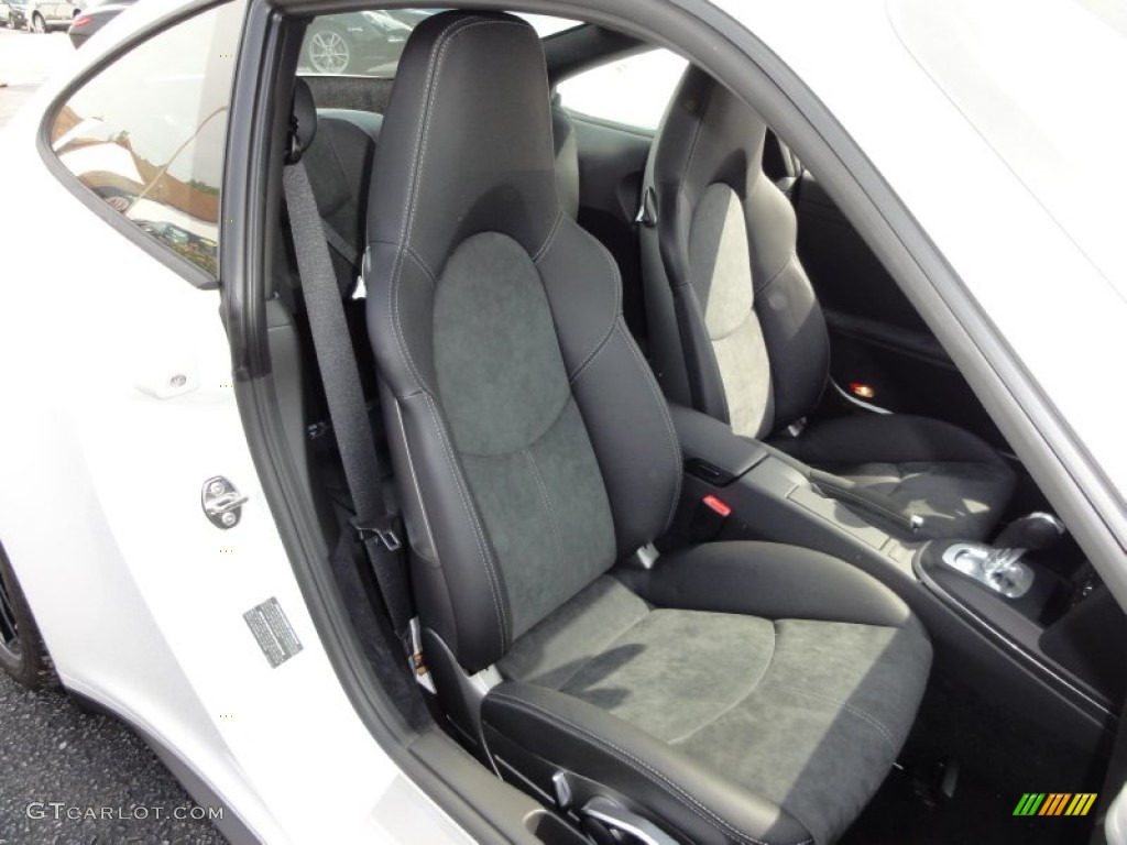Black Leather w/Alcantara Interior 2012 Porsche 911 Carrera GTS Coupe Photo #50622450
