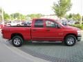 2008 Flame Red Dodge Ram 1500 SXT Quad Cab  photo #6