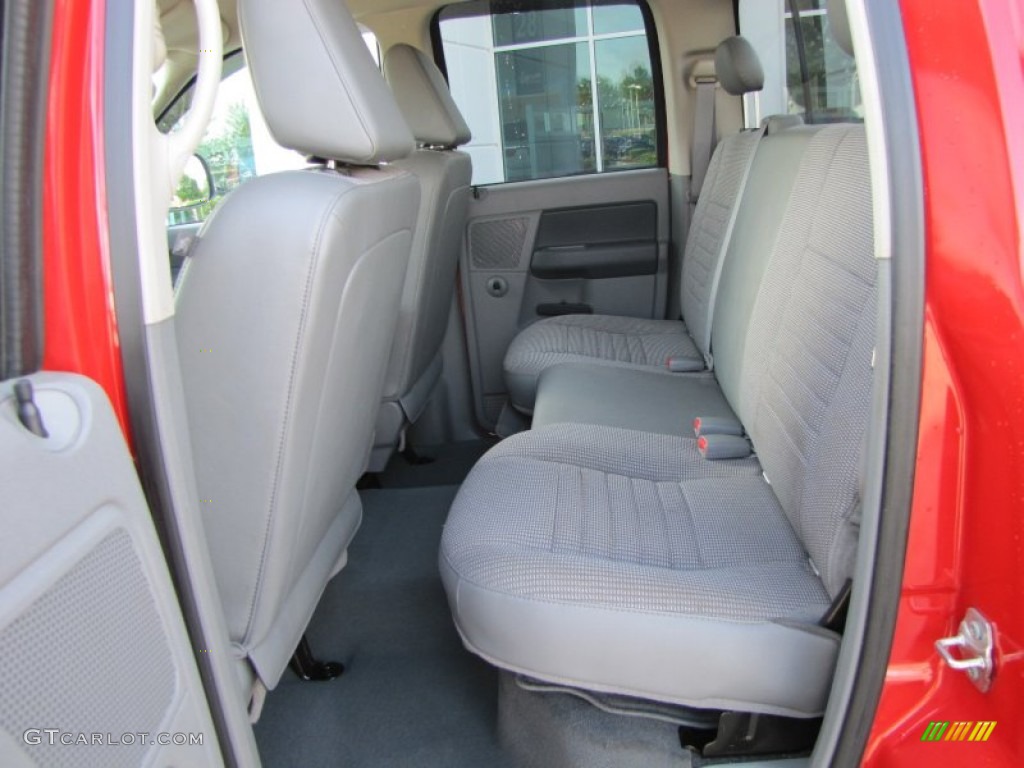 Medium Slate Gray Interior 2008 Dodge Ram 1500 SXT Quad Cab Photo #50623158