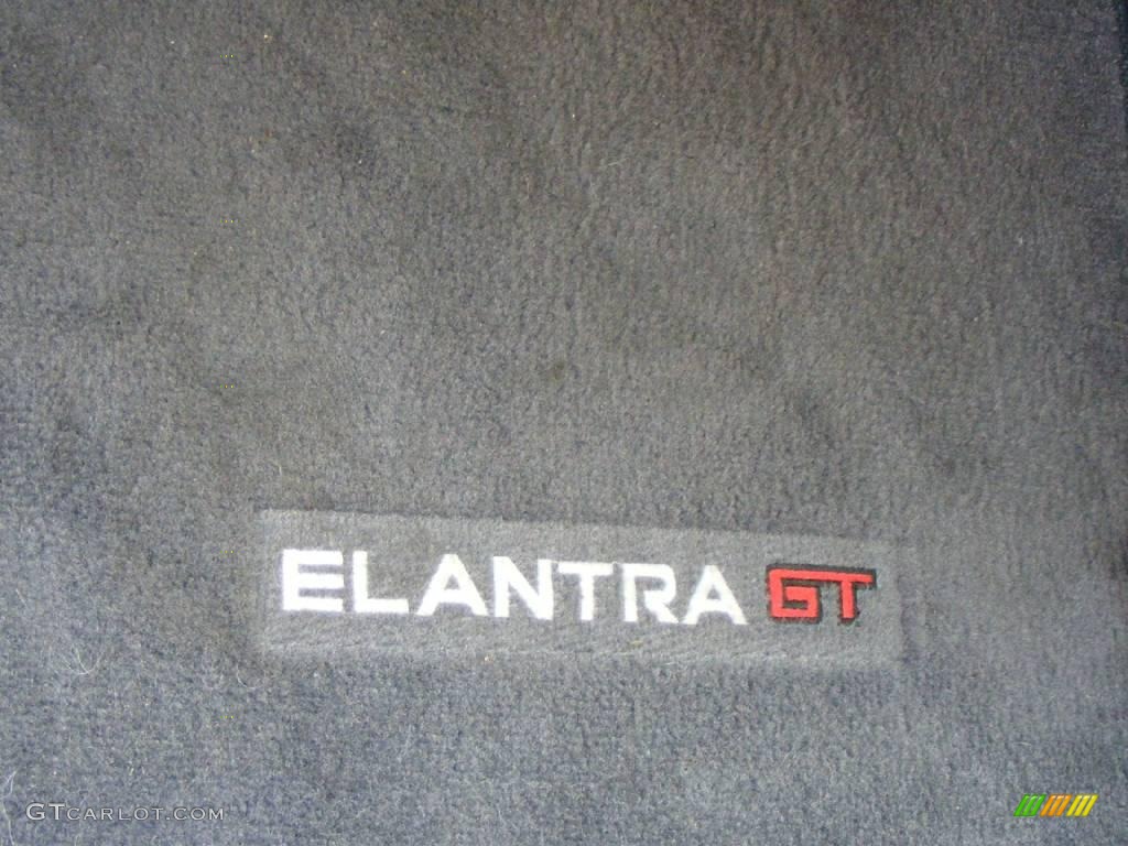 2006 Elantra GT Hatchback - Ebony Black / Gray photo #16