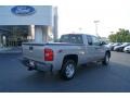 2009 Silver Birch Metallic Chevrolet Silverado 1500 LT Extended Cab 4x4  photo #3