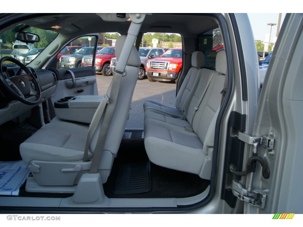 2009 Silverado 1500 LT Extended Cab 4x4 - Silver Birch Metallic / Light Titanium photo #9
