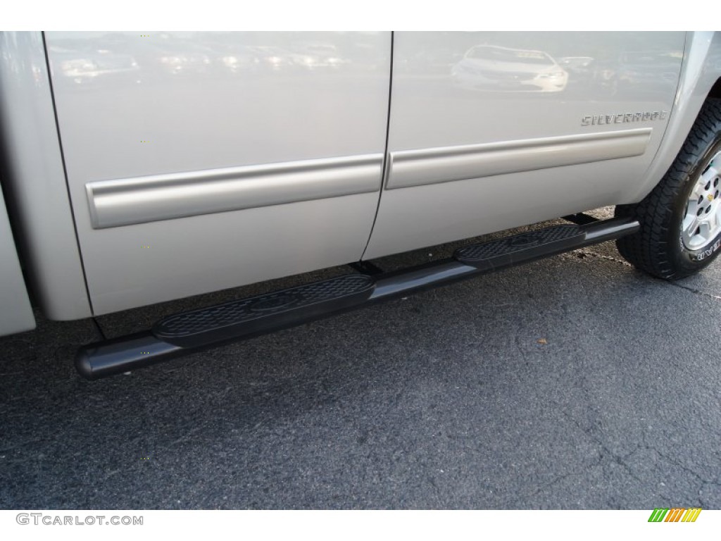 2009 Silverado 1500 LT Extended Cab 4x4 - Silver Birch Metallic / Light Titanium photo #17