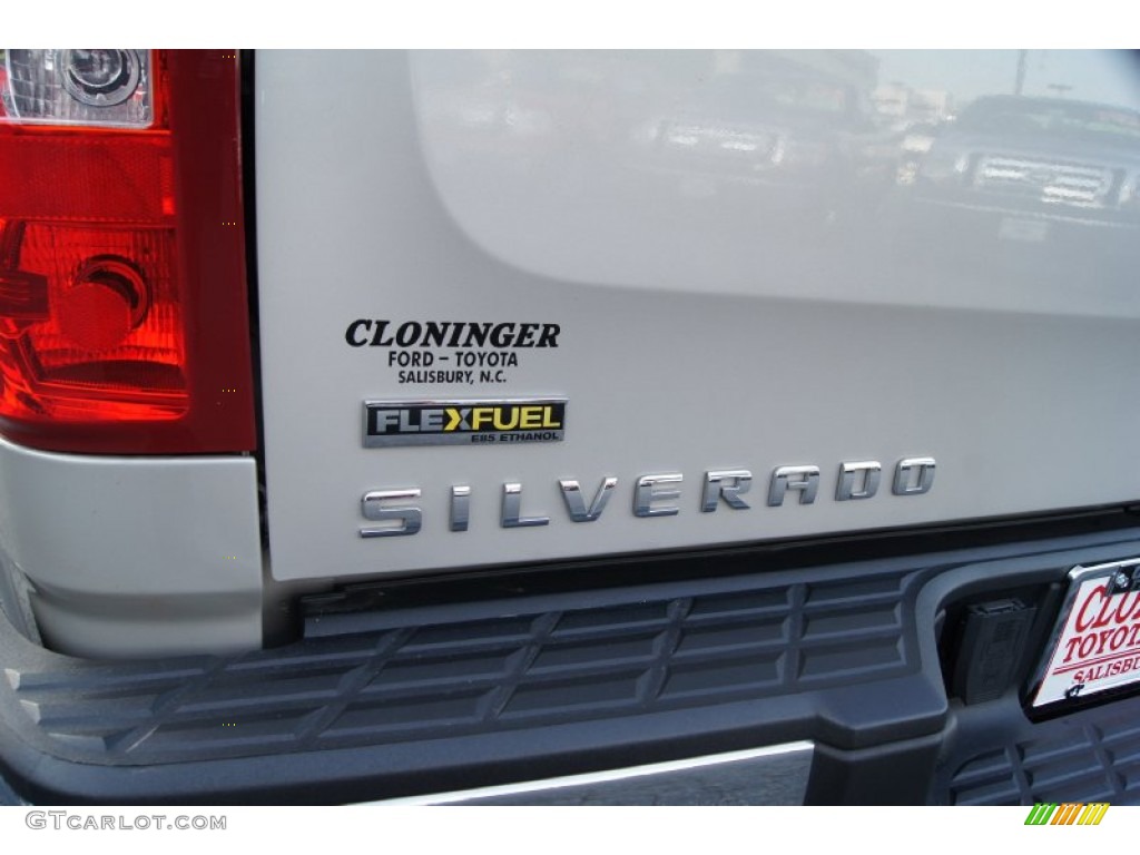 2009 Silverado 1500 LT Extended Cab 4x4 - Silver Birch Metallic / Light Titanium photo #23