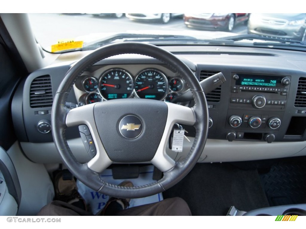 2009 Silverado 1500 LT Extended Cab 4x4 - Silver Birch Metallic / Light Titanium photo #30