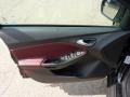 Tuscany Red Leather 2012 Ford Focus SEL 5-Door Door Panel