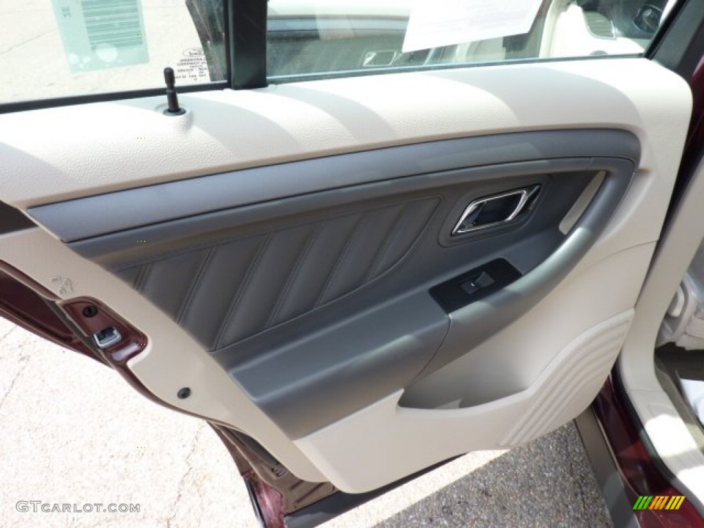 2011 Ford Taurus SE Light Stone Door Panel Photo #50625870