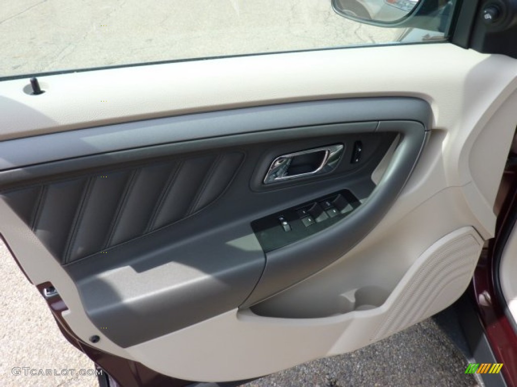 2011 Ford Taurus SE Light Stone Door Panel Photo #50625888