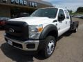 Oxford White - F550 Super Duty XL Crew Cab 4x4 Chassis Photo No. 7