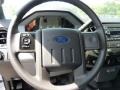 2011 Ford F550 Super Duty Steel Grey Interior Steering Wheel Photo