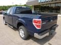 2011 Dark Blue Pearl Metallic Ford F150 XLT SuperCab  photo #2