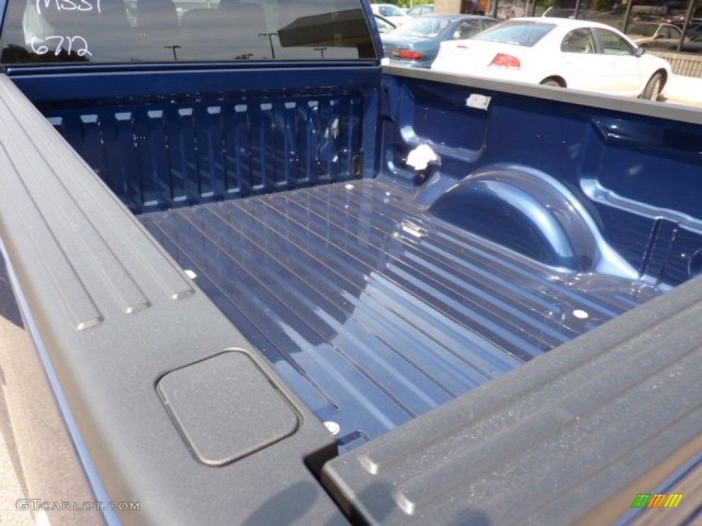 2011 F150 XLT SuperCab - Dark Blue Pearl Metallic / Steel Gray photo #13