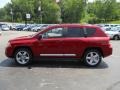 2007 Inferno Red Crystal Pearlcoat Jeep Compass Limited 4x4  photo #17