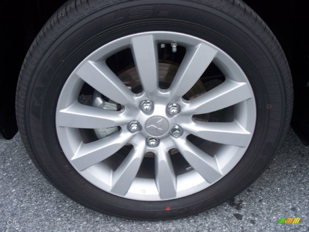 2011 Mitsubishi Outlander Sport SE 4WD Wheel Photo #50628492