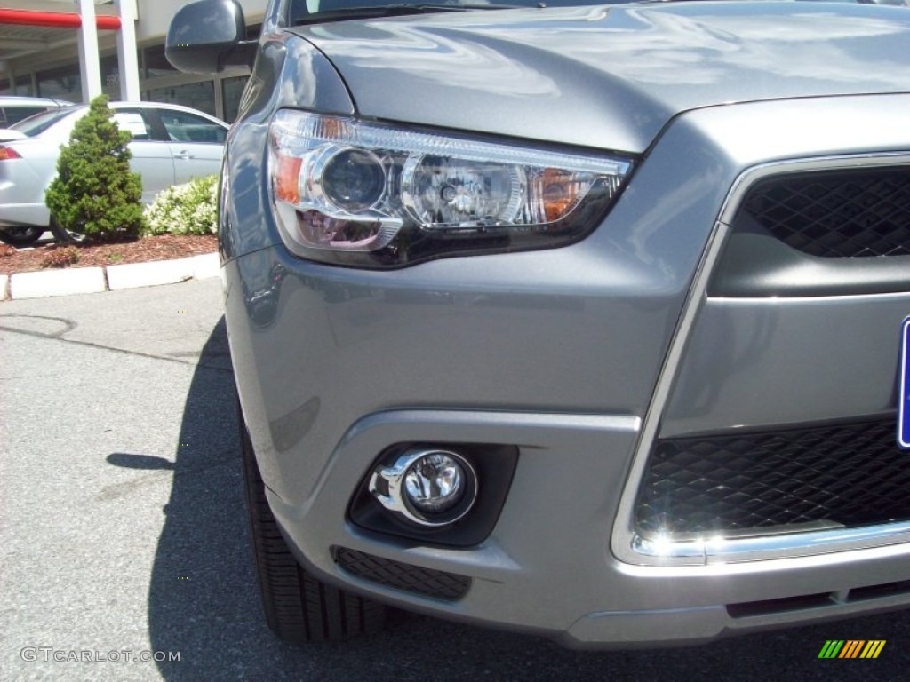 Mercury Gray 2011 Mitsubishi Outlander Sport SE 4WD Exterior Photo #50628696