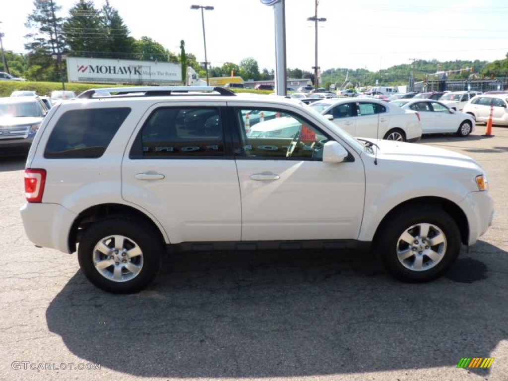 2009 Escape Limited V6 4WD - White Suede / Camel photo #5