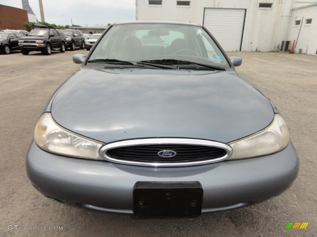 1999 Contour LX - Medium Steel Blue Metallic / Graystone photo #3