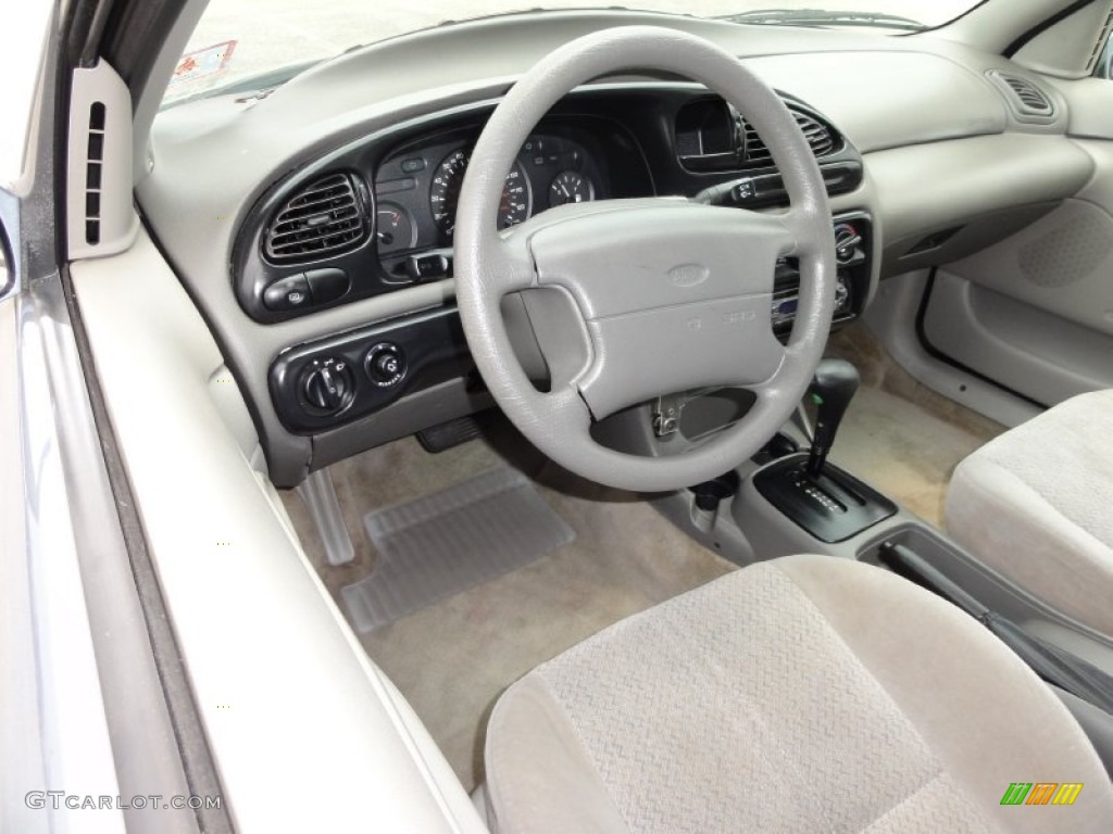 1999 Contour LX - Medium Steel Blue Metallic / Graystone photo #12
