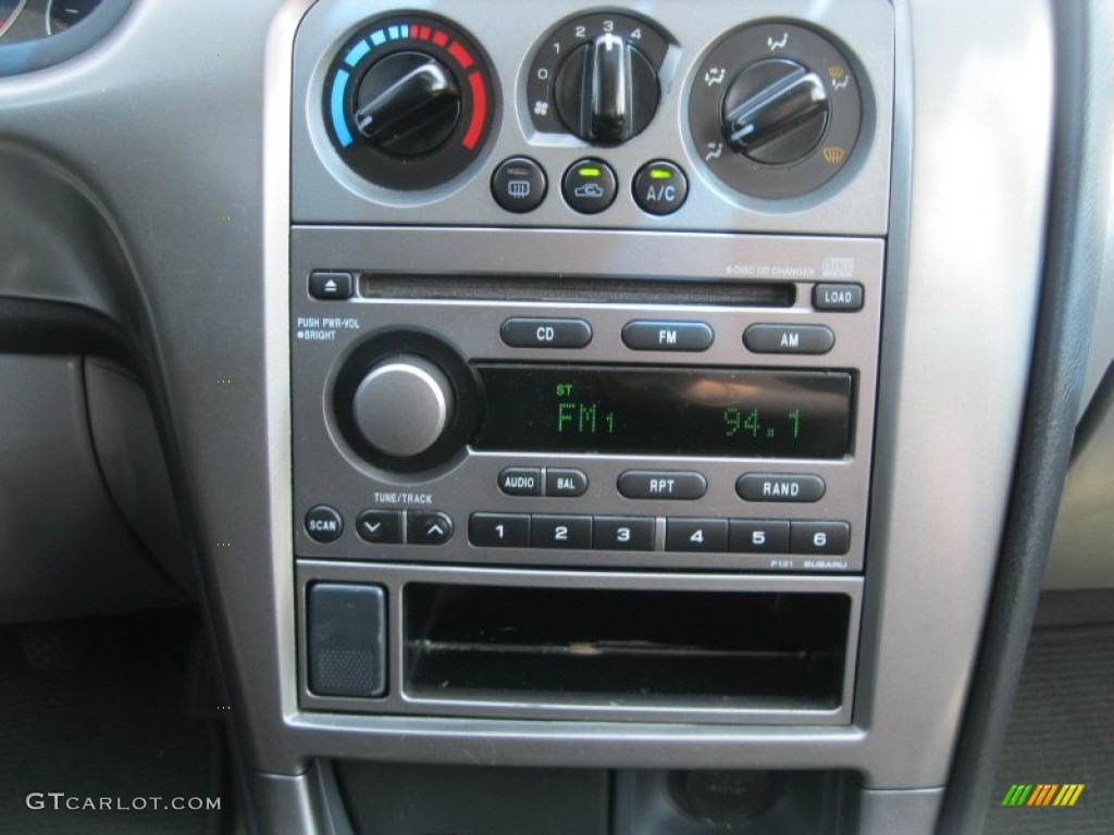 2005 Subaru Baja Turbo Controls Photo #50630073