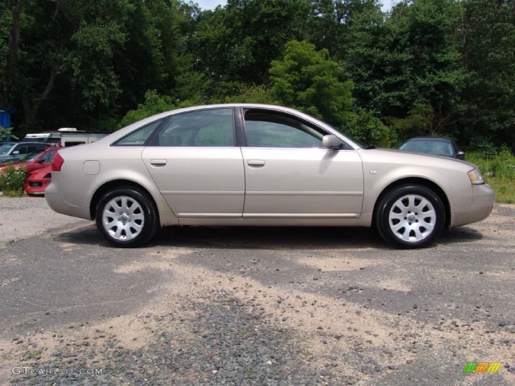 Melange Beige Pearl 1999 Audi A6 2.8 quattro Sedan Exterior Photo #50630115