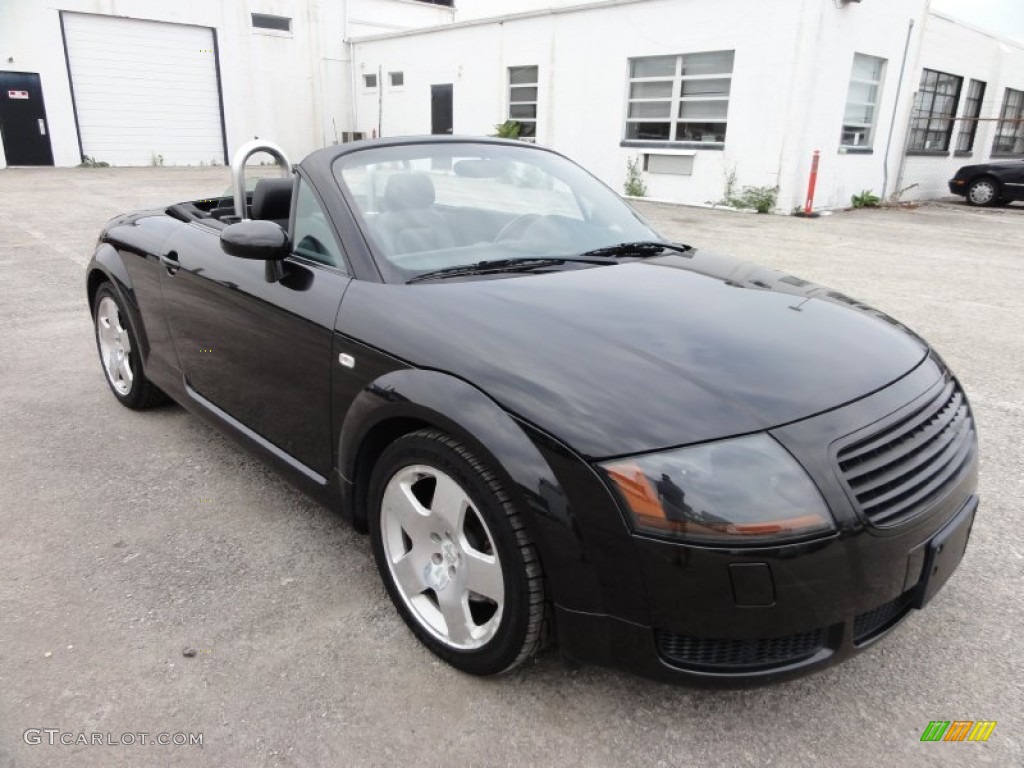 Brilliant Black 2001 Audi TT 1.8T quattro Roadster Exterior Photo #50630217