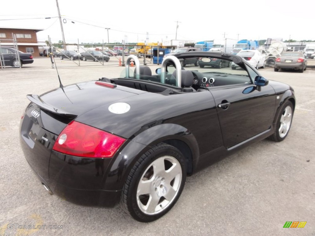 Brilliant Black 2001 Audi TT 1.8T quattro Roadster Exterior Photo #50630280