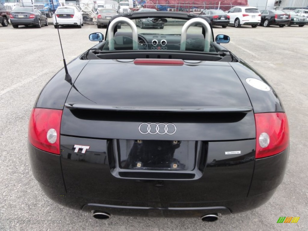 Brilliant Black 2001 Audi TT 1.8T quattro Roadster Exterior Photo #50630298