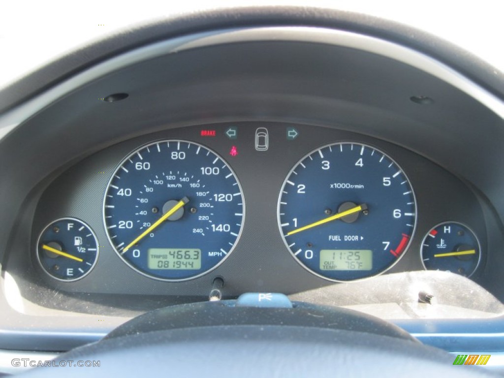 2005 Subaru Baja Turbo Gauges Photo #50630379