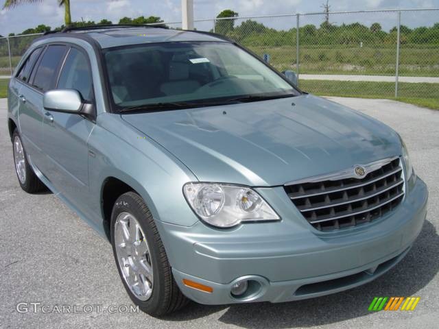 2008 Pacifica Touring Signature Series - Clearwater Blue Pearlcoat / Pastel Slate Gray photo #1