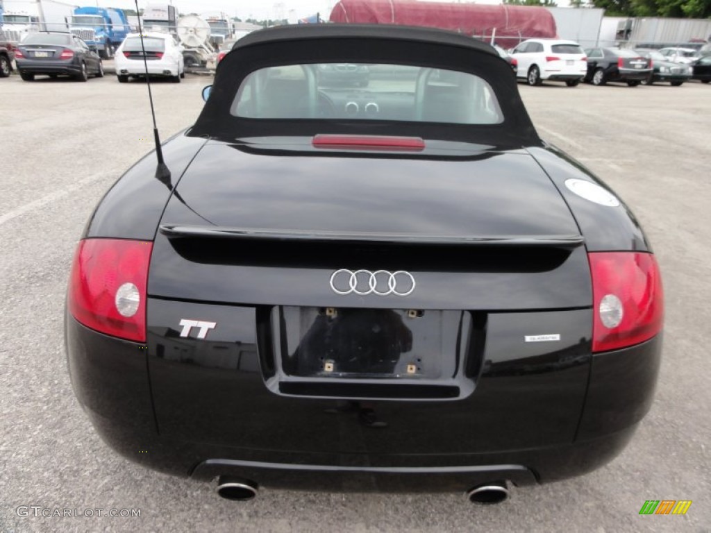 Brilliant Black 2001 Audi TT 1.8T quattro Roadster Exterior Photo #50630904