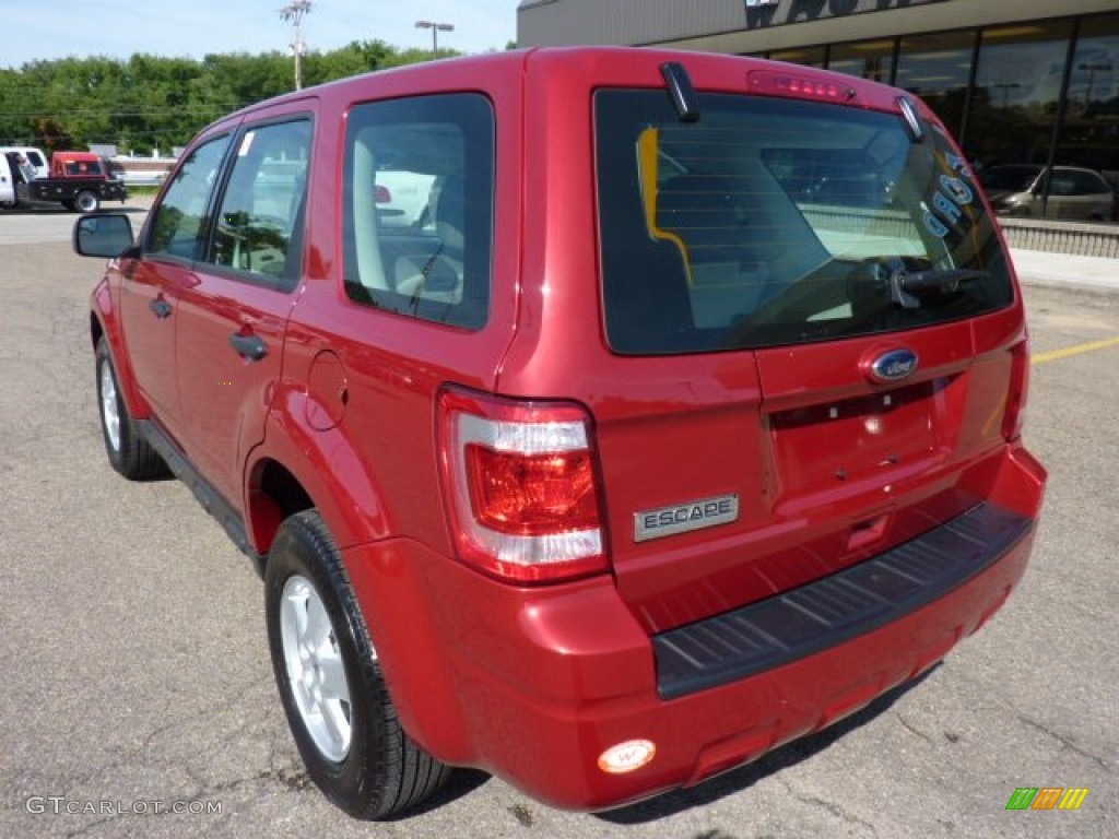 2010 Escape XLS - Sangria Red Metallic / Stone photo #2