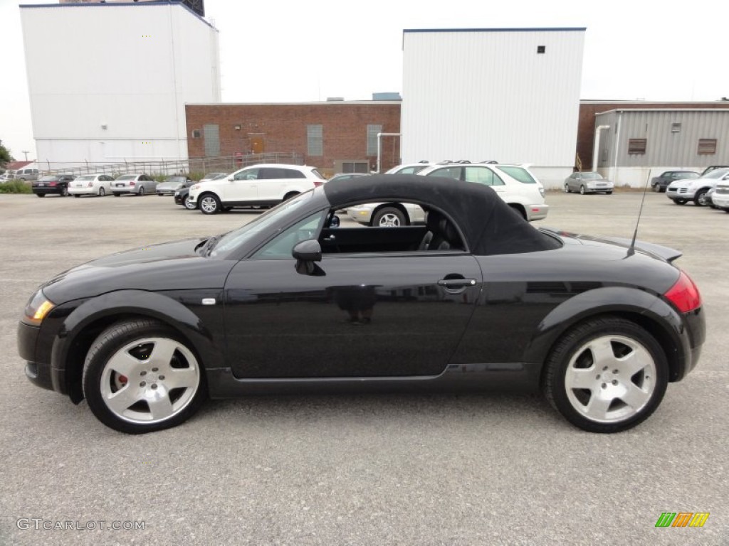 Brilliant Black 2001 Audi TT 1.8T quattro Roadster Exterior Photo #50630937