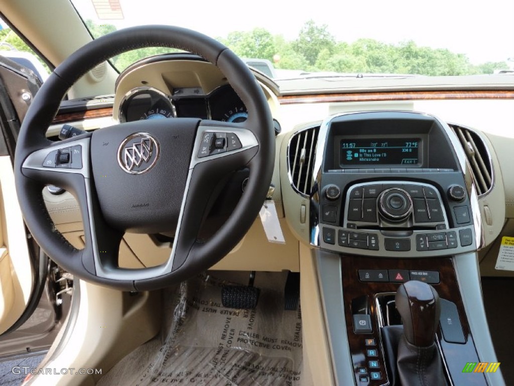 2011 Buick LaCrosse CXL Cocoa/Cashmere Dashboard Photo #50631846