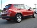 2011 Vermillion Red Metallic BMW X3 xDrive 28i  photo #4