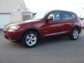 2011 Vermillion Red Metallic BMW X3 xDrive 28i  photo #7