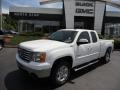 2011 Summit White GMC Sierra 1500 SLE Extended Cab 4x4  photo #1