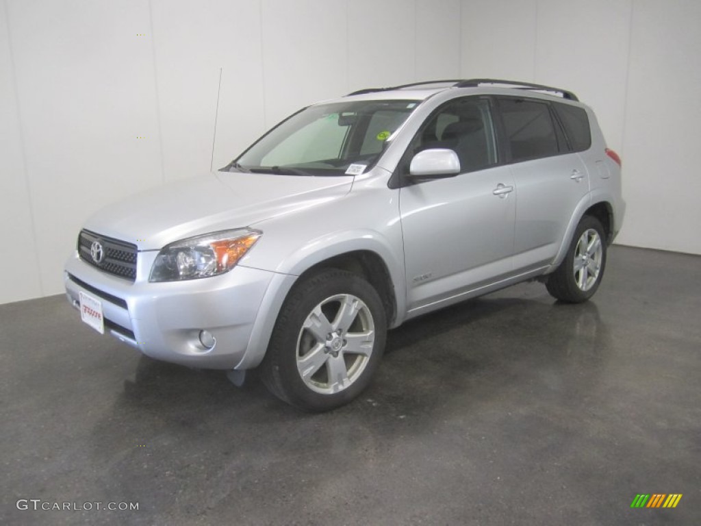 2007 RAV4 Sport 4WD - Classic Silver Metallic / Dark Charcoal photo #1