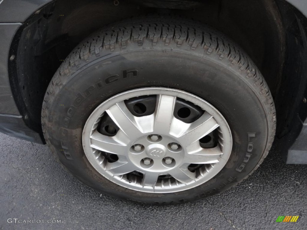 2004 Rendezvous CX - Black / Light Gray photo #9