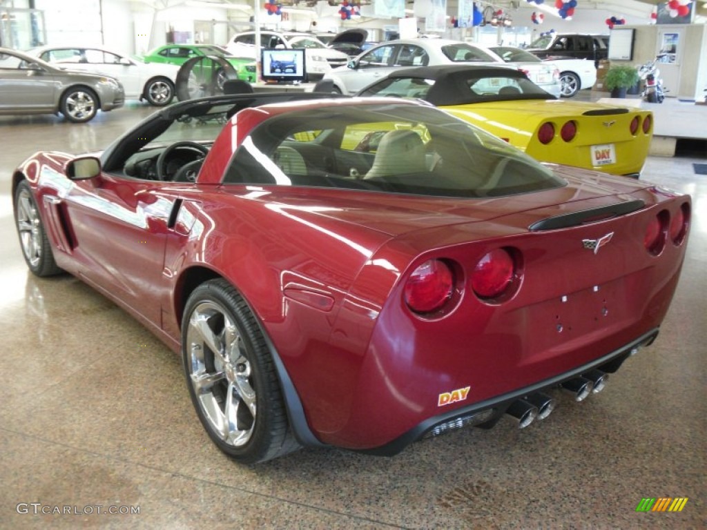 Crystal Red Metallic 2010 Chevrolet Corvette Grand Sport Coupe Exterior Photo #50633913