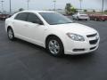 White - Malibu LS Sedan Photo No. 3