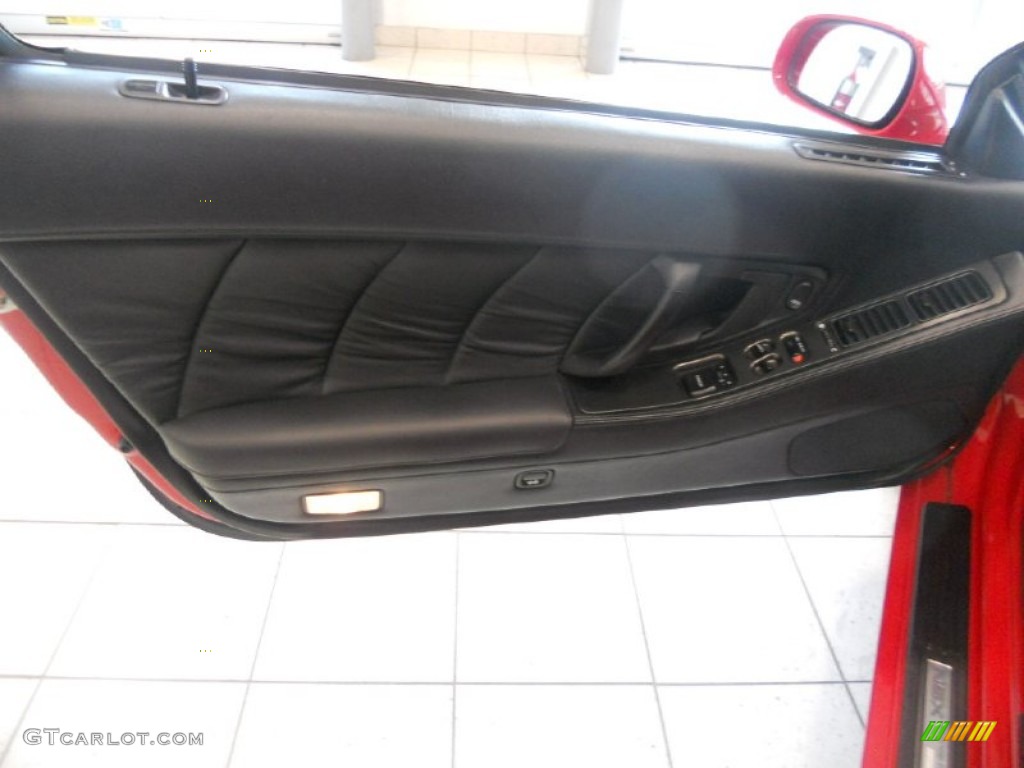 1995 Acura NSX Coupe Ebony Door Panel Photo #50635797