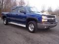 2004 Arrival Blue Metallic Chevrolet Silverado 2500HD LT Crew Cab 4x4  photo #13