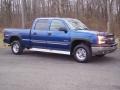 2004 Arrival Blue Metallic Chevrolet Silverado 2500HD LT Crew Cab 4x4  photo #16