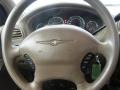 2002 Chrysler Concorde Taupe Interior Steering Wheel Photo