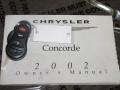 2002 Chrysler Concorde LX Books/Manuals
